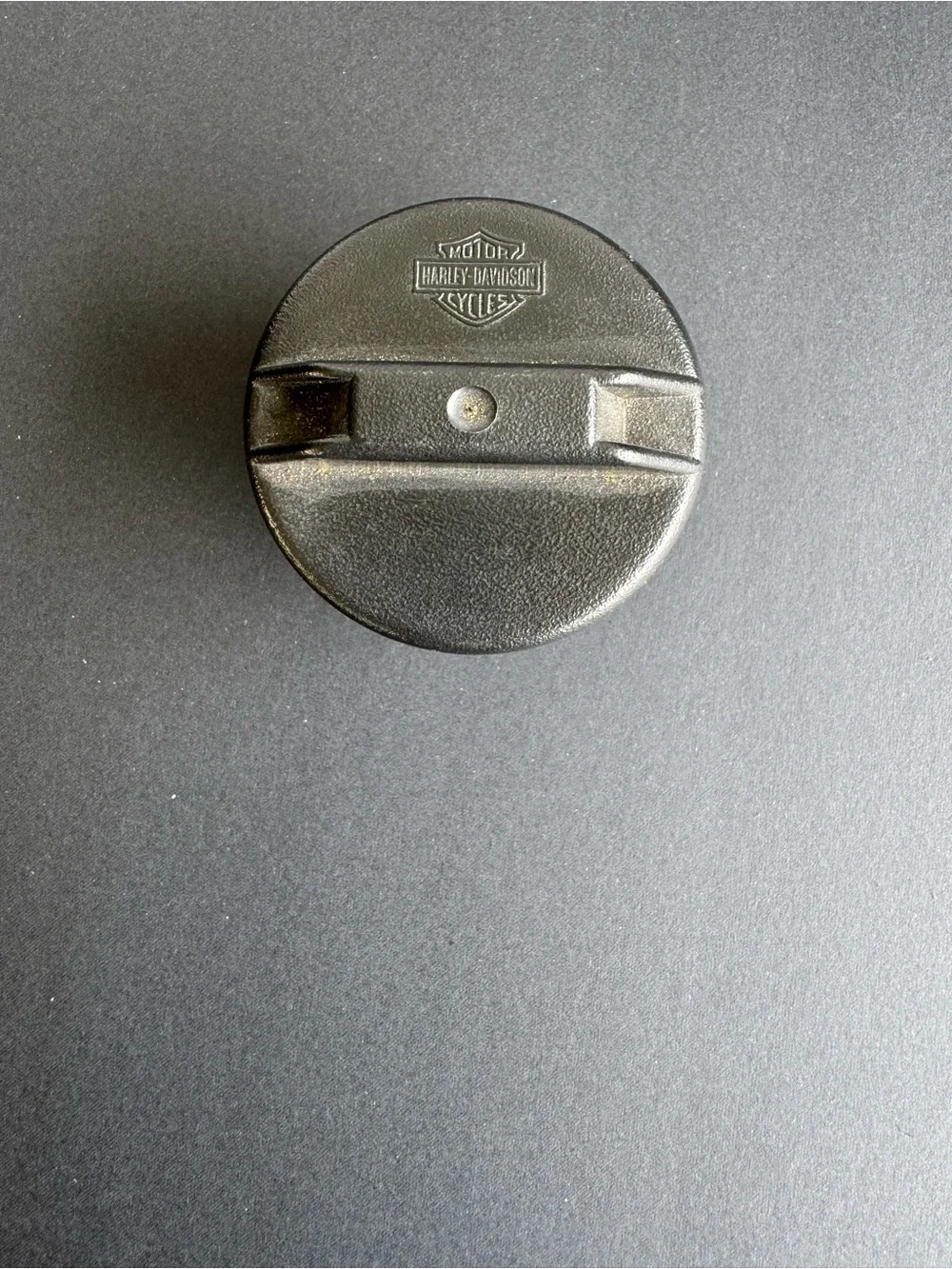 Harley-Davidson Black Round Phone Mount Adapter Cap